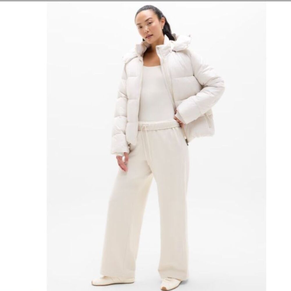 NWT Athleta Forever Fleece Wide Leg - XL